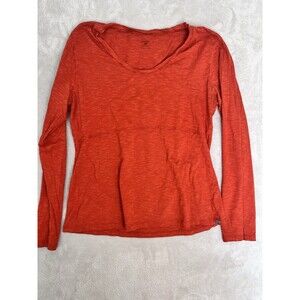 Horny Toad Womens Raglan Tee Size Large Long Sleeve Outdoor Hiking Camping